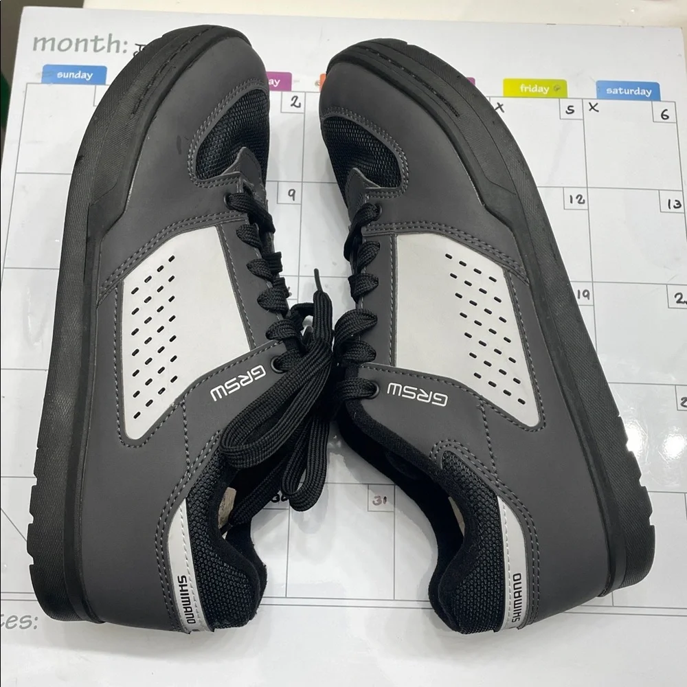 Shimano Black and Gray womens Sneakers